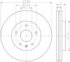 HELLA PAGID 8DD 355 116-031 Brake Disc